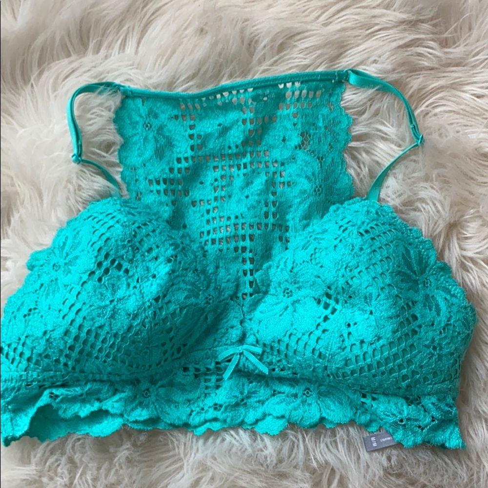 Aerie Blue Lace Bralette